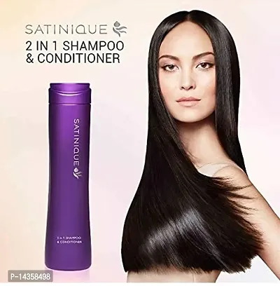 Amway Satinique 2 in 1 Shampoo  Conditioner for All Hair Types (250ml) Pack of 2-thumb4