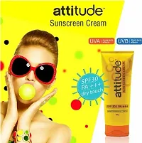 Amway Attitude Sunscreen Cream with SPF 30 PA+++ (100g)-thumb1