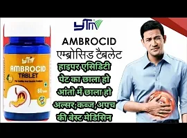 YTM Abrocid Tablet for Acidity  Gastric Problem (60 Tablets)-thumb2