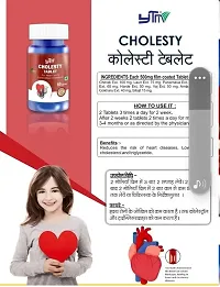 YTM Cholesty Tablets For Heart Care Control Blood Cholesterol (60 Tablets)-thumb1