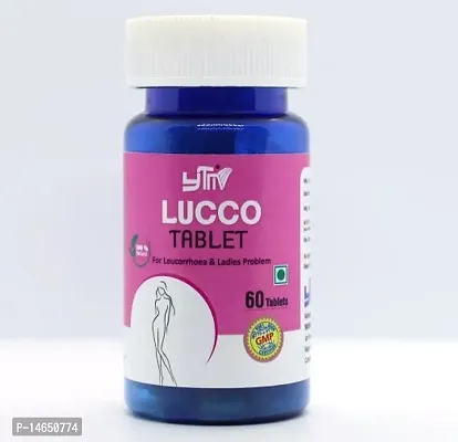 YTM Lucco Tablet for Leucorrhoea  Ladies Problem (60 Tabs)