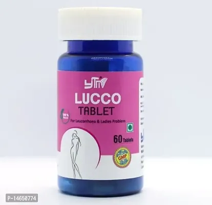 YTM Lucco Tablet for Leucorrhoea  Ladies Problem (60 Tabs)