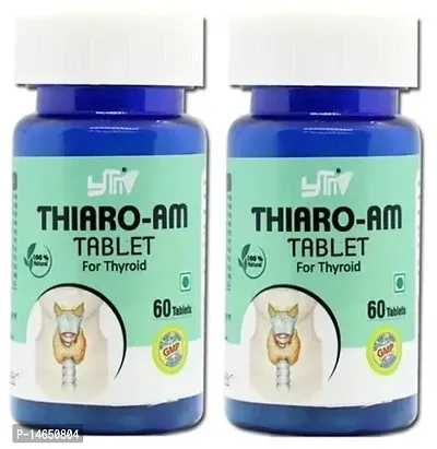 YTM Thiaro-Am Tablet for Thyroid (60 Tablets) Pack of 2