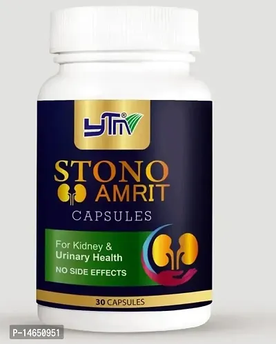 YTM Stono Amrit Capsules for Kidney  Urinary Health (30 Capsules)