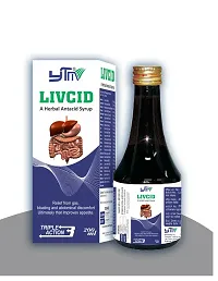 YTM Livcid A Herbal Antacid Syrup (200ml) Pack of 2-thumb1