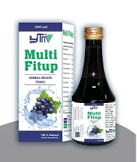 YTM Multi Fitup 100% Natural Herbal Health Tonic (200ml) Pack of 2-thumb1