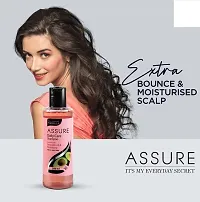 Assure Daily Care Shampoo (200ml)  Hail Oil (200ml) with Hair Conditioner (75g) Combo of 3 Items-thumb3