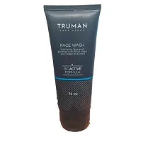 Truman Bioactive Formula Exfoliating Face Wash Enriched with Witch Hazel  Chaparral (75ml) Pack of 2-thumb1