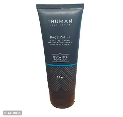 Truman Bioactive Formula Exfoliating Face Wash Enriched with Witch Hazel  Chaparral (75ml) Pack of 2-thumb2