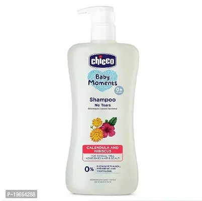 Chicco No Tears Baby Shampoo with Calendula and Hibiscus (500ml)