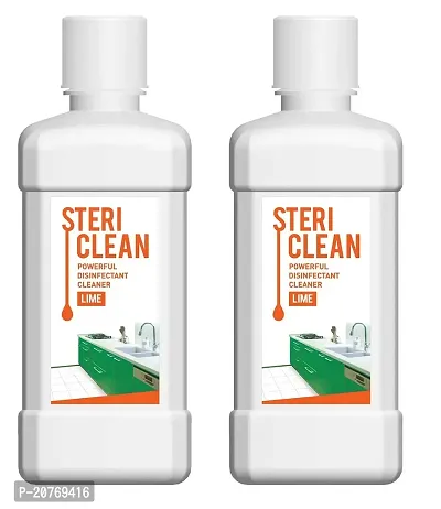 Modicare Steri Clean Powerful Disinfectant Cleaner (Lime) 500ml - Pack of 2-thumb0