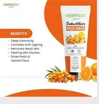 Shrivenu Naturals Seabuckthorn  Orange Face Wash with Vitamin C (100ml) Pack of 1-thumb1