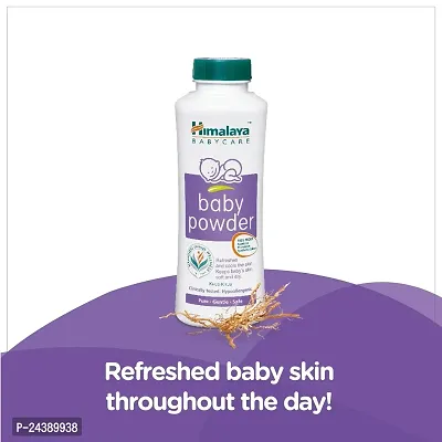 Himalaya Baby Powder 400g and Baby Wet Wipes with LID (72pc) with Refreshing Soap 75g - Combo of 3-thumb3