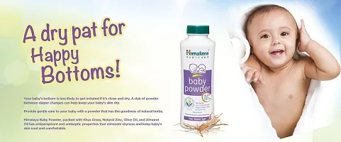 Himalaya Khus Khus Baby Powder 400g  Baby Cream 100g  Moisturising Soap 75g - Combo-thumb4