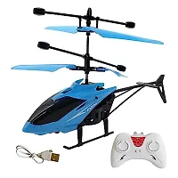 JLSP Toys Remote Control Helicopter Toy with USB Chargeable Cable for Kids | Pack of 1 (Multicolor)-thumb3