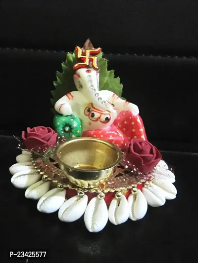 candle holder for decoration   ganesh for gift or pooja