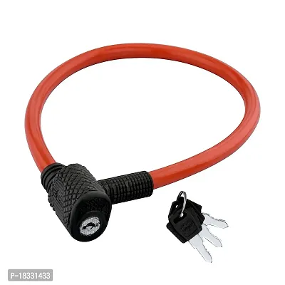 Cable lock For Helmet -Bike-Cycle Lock