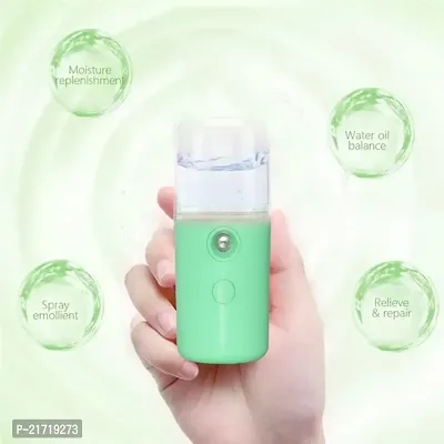 Multipurpose Mini Portable Sprayer Nano Mist Face Steamer Sanitizer Empty Bottle-thumb2