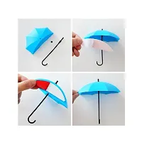 Dabster 3pcs/Set Cute Umbrella Wall Mount Key Holder Wall Hook Hanger Organizer Durable Wall Hooks Bathroom Kitchen Umbrella Wall Hook-thumb3