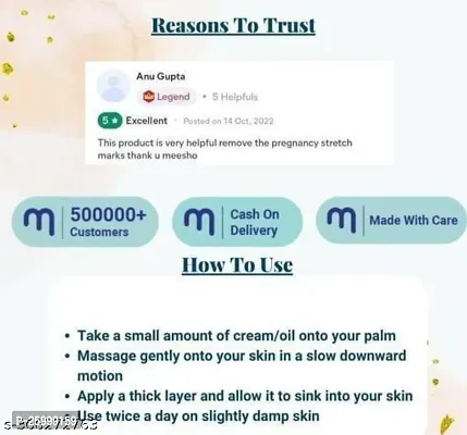 New Litaligel anti stretch marks removal pregnancy scar cream 50gm-thumb3