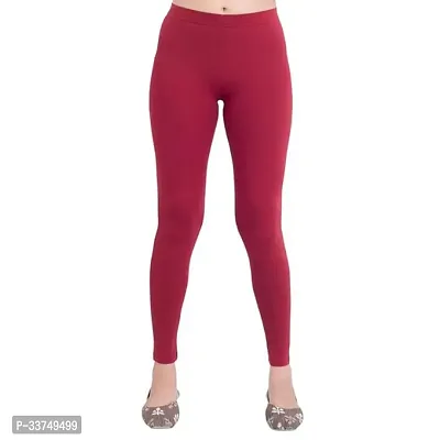 Stylish Polyester Solid Legging for Women-thumb0