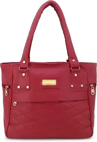 KGN DESIGN Women Shoulder Bags | Purse For Women | Hand Bag for Women |bags for women stylish Combo Pack (Maroon) (Pack of 2)-thumb1