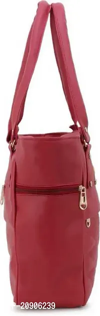 KGN DESIGN Stylish Women Handbags, Maroon - Pack of 1-thumb3