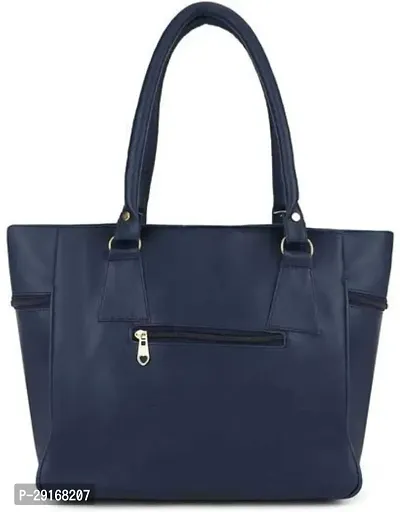Stylish Blue PU Handbag For Women-thumb3