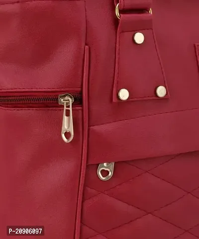 KGN DESIGN Women Shoulder Bags | Purse For Women | Hand Bag for Women |bags for women stylish Combo Pack (Dark Blue  Maroon)-thumb2