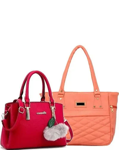 KGN DESIGN Stylish Women Handbags Combo