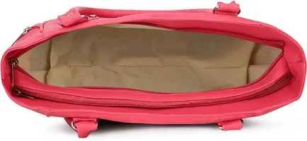KGN DESIGN Women Shoulder Bags | Purse For Women | Hand Bag for Women |bags for women stylish Combo Pack (Pink) (Pack of 2)-thumb1