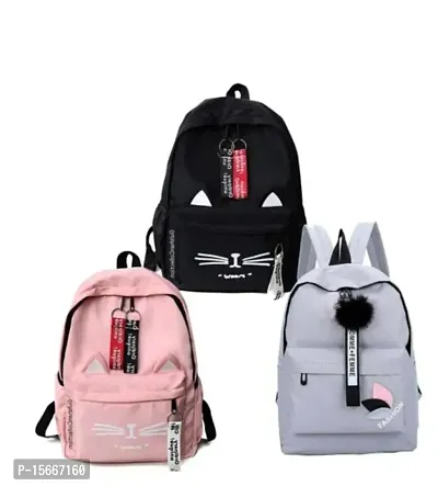 Fashion 3 Pcs Combo Backpack Set for Women and Girls