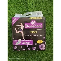 Bonecam Extra Dry Sanitary Pads for Women XXXL Size and Extra Absorbent 40 Pcs-thumb1