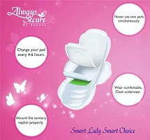 Always Secure Anion chip Cottony Soft Shield Sanitary Pads for Womens  Girls. XL+(290 mm)(35 Pads)-thumb3