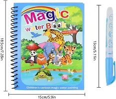 Magic Water Drawing Book, Reusable Coloring Book Drawing Board Toys For Kids pack of 1-thumb1