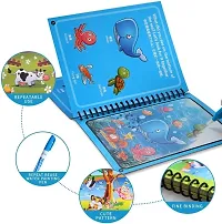 Magic Water Drawing Book Water Painting Coloring Book with Magic Pen For Kids pack of 1-thumb1