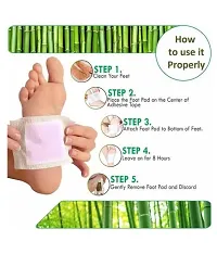 Body Care Pain and Constipation Relief-Relaxing Foot Patch Detox Feet Pad 100% Natural Herb Foot Pads Detox Foot Patch. Pack of 40-thumb1