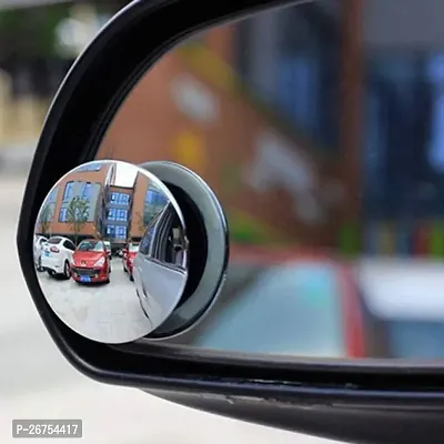 Manual Blind Spot Mirror, Dual Mirror, Driver Side For Audi, BMW, Chevrolet, Bajaj, Datsun, Force, Ford, GM, HM, Hero, Honda, Hero, Tata, Universal For Car, Toyota 1 Series, Alto, Innova, i20nbsp;nbsp;