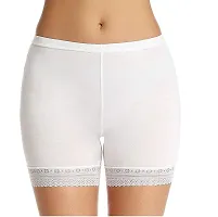Under Skirt Shorts Safety Pants Soft Stretch Lace Trim Leggings Short Yoga Pants-thumb2