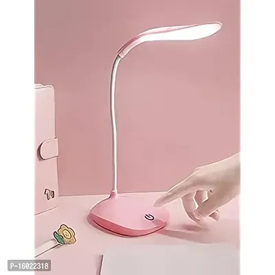 Premium Quality Dipti Table Lamp Study Lamp Rechargeable Led Touch On Off Switch Student Study Reading Dimmer Led Table Lamps White Desk Light Lamp Multicolor-thumb0