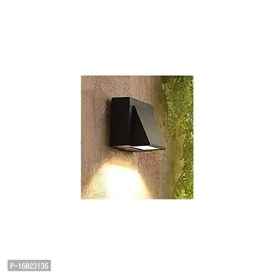 Premium Quality Sparc Lights Sl Three 3 Watt 3000K Led Ip65 Waterproof Black Body Fixture Wall Mounted Up Or Down Light Updn-Wl-Hk-2, Warm White-thumb2