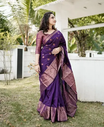  Art Silk Saree with Blouse piece 