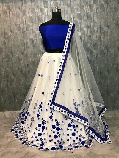 Stylish Silk Blend Lehenga Choli Set