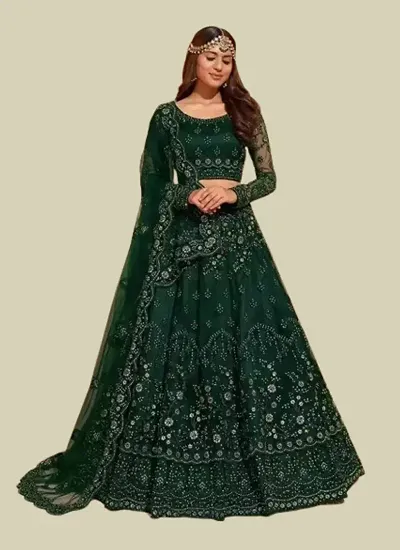 Embroiderad Women Lehenga Choli