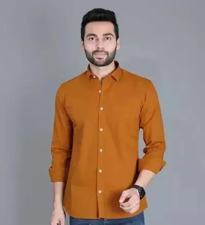 Cotton Long Sleeve Casual Shirt