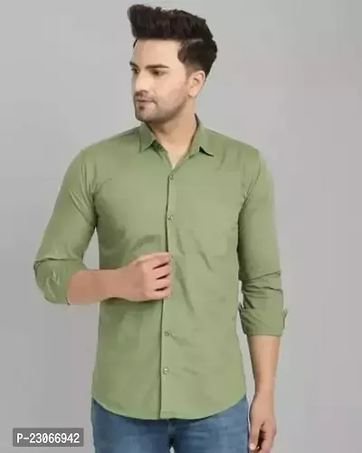 Stylish Cotton Regular Fit Casual Shirt For Men-thumb0