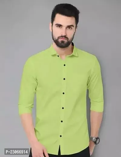 Stylish Cotton Regular Fit Casual Shirt For Men-thumb0