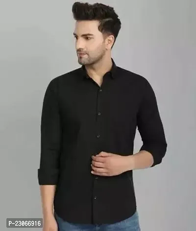 Stylish Cotton Regular Fit Casual Shirt For Men-thumb0