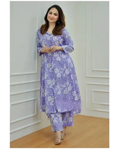 Fancy Rayon Kurta Set For Women