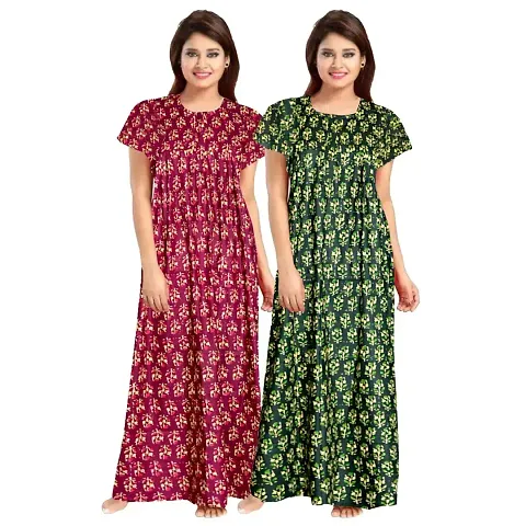 Hot Selling Pure Cotton nighties & nightdresses Women's Nightwear 